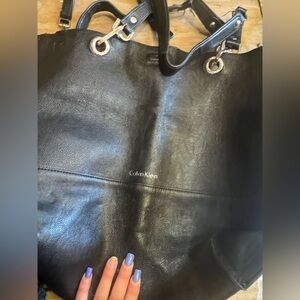 Calvin Klein Large Black Tote